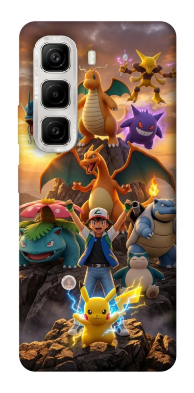 Чехол на Infinix Hot 50 4G Pokemon фото 1 из 1