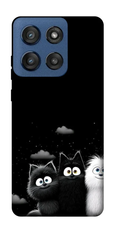 Чохол на Motorola Edge 60 Stylus Three Cats фото 1 з 1