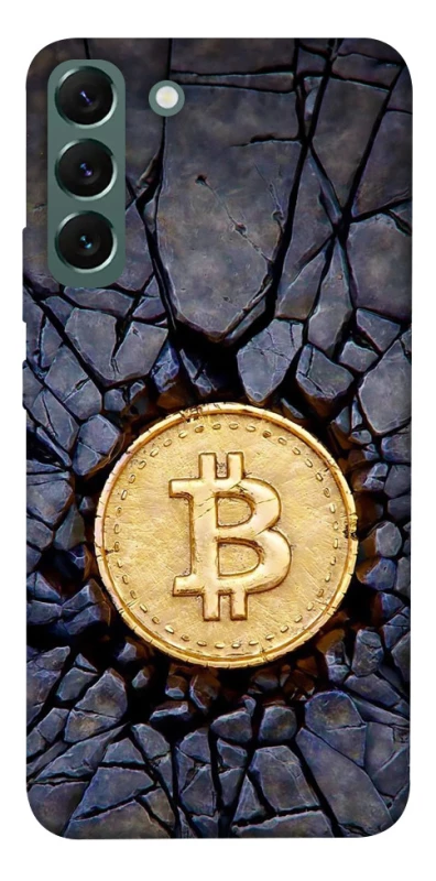 Чехол на Samsung Galaxy S22+ Bitcoin cracks фото 1 из 1