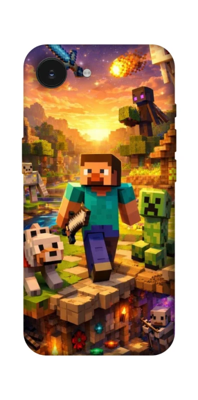 Чехол на Apple iPhone 17e (6.1") Minecraft v6 фото 1 из 1