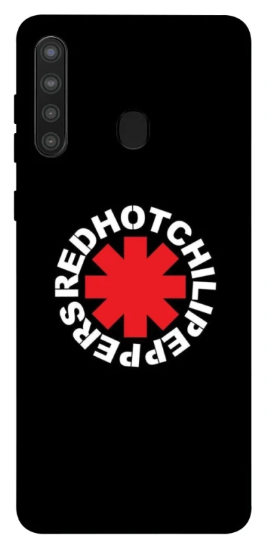 Чохол на Samsung Galaxy A21 Red Hot Chili Peppers logo фото 1 з 1
