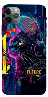 Чехол на Apple iPhone 11 Pro Max (6.5") Cyber Cat v2 фото 1 из 1