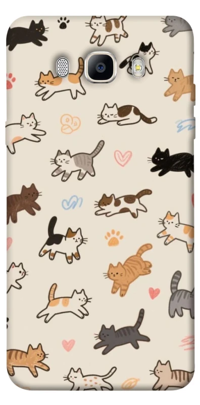 Чохол на Samsung J710F Galaxy J7 (2016) Cat style ver.2 фото 1 з 1