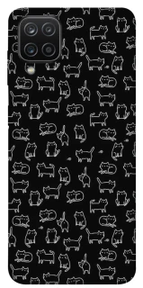 Чохол на Samsung Galaxy A12 Black Cats фото 1 Чохол на Samsung Galaxy A12 Black Cats фото 1 з 1