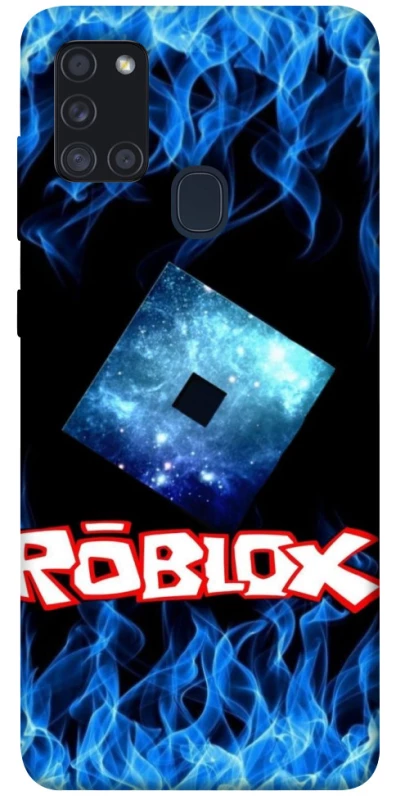 Чехол на Samsung Galaxy A21s Roblox Galaxy Flame Logo фото 1 из 1