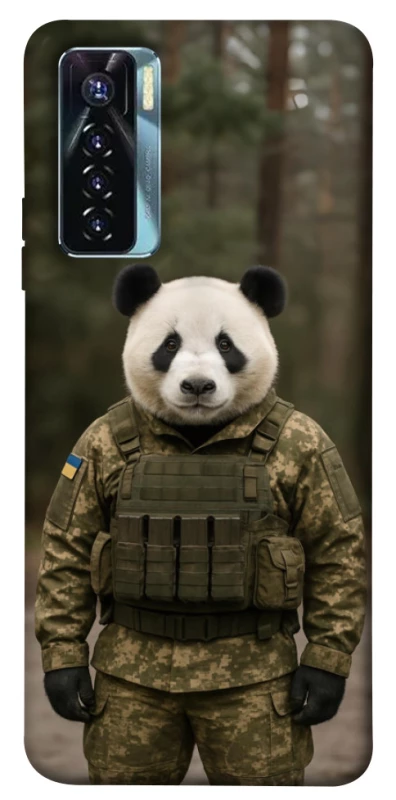 Чехол на TECNO Camon 17 Pro Панда защитник фото 1 из 1