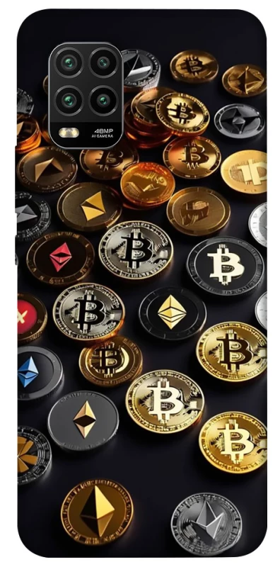 Чехол на Xiaomi Mi 10 Lite Many coins фото 1 из 1