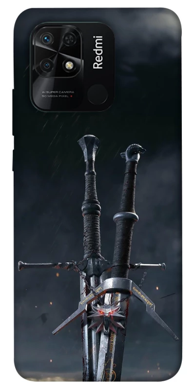 Чохол на Xiaomi Redmi 10C Мечі Ведьмака фото 1 з 1