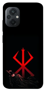 Чохол на Xiaomi Poco M5 Berserk Red Logo фото 1 з 1