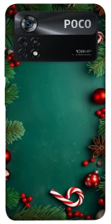 Чохол на Xiaomi Poco X4 Pro 5G Новорічний v35 фото 1 з 1