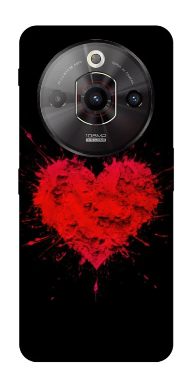 Чохол на ZTE Nubia Focus Pro Splash heart фото 1 з 1