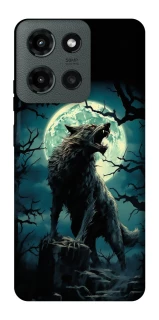 Чехол на Motorola Moto G Power (2025) Волк под луной фото 1 из 1