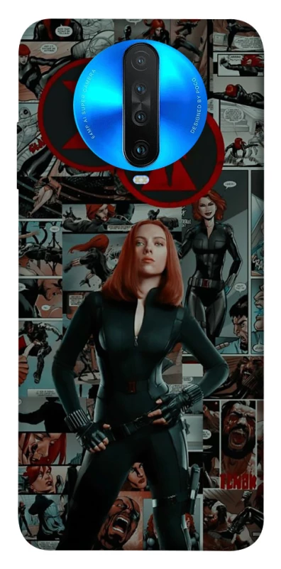 Чохол на Xiaomi Redmi K30 Black Widow фото 1 з 1