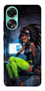 Чохол на Oppo A78 4G Cyber girl фото 1 з 1