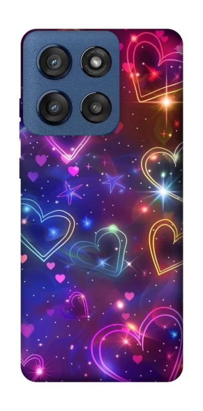 Чохол на Motorola Edge 60 Stylus Drawn hearts фото 1 з 1
