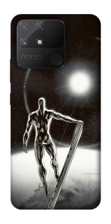 Чохол на Realme Narzo 50A Срібний серфер фото 1 з 1