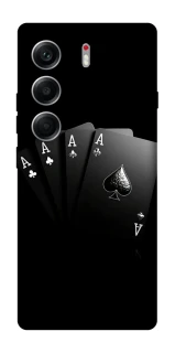 Чохол на Tecno Camon 40 Black Cards фото 1 з 1