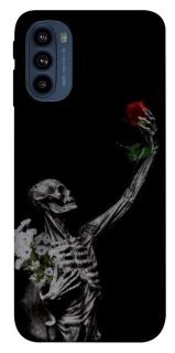 Чехол на Motorola Moto G41 Skeleton vs Rose фото 1 из 1