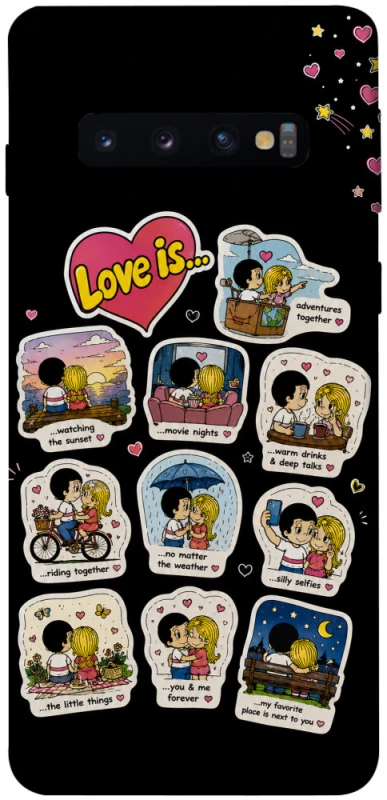Чохол на Samsung Galaxy S10 Love is ver.4 фото 1 з 1