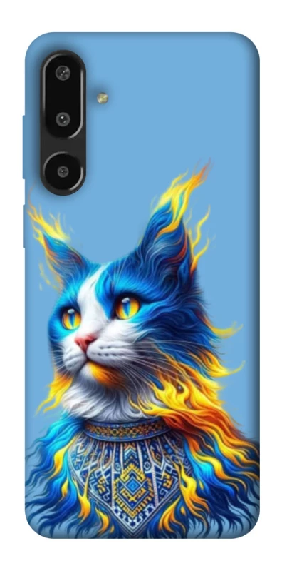 Чохол на Samsung Galaxy F16 Кіт патріот фото 1 з 1