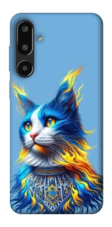 Чохол на Samsung Galaxy F16 Кіт патріот фото 1 з 1