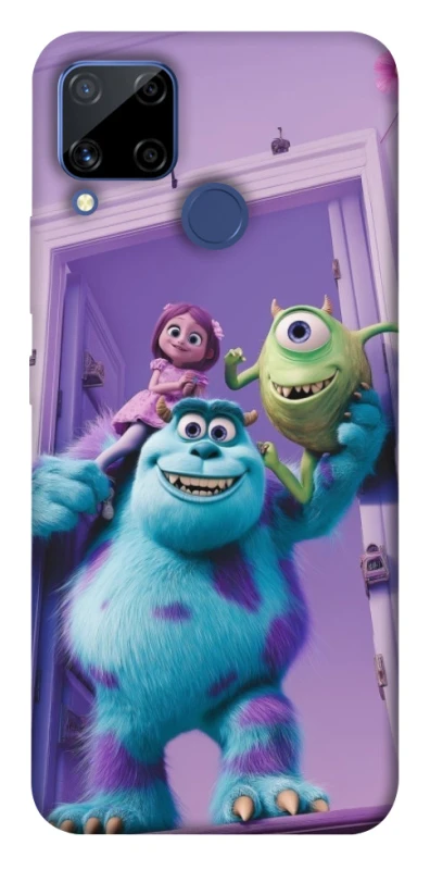 Чохол на Realme C15 Monsters friends фото 1 з 1