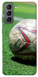 Чехол на Samsung Galaxy S21 FE Мяч на газоне фото 1 из 1