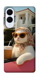 Чехол на Samsung Galaxy S25 Edge Stylish Cat Cruise фото 1 Чехол на Samsung Galaxy S25 Edge Stylish Cat Cruise фото 1 из 1