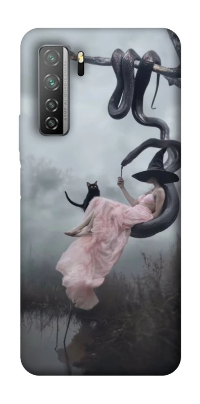 Чохол на Huawei Nova 7 SE Halloween Witch ver.5 фото 1 з 1