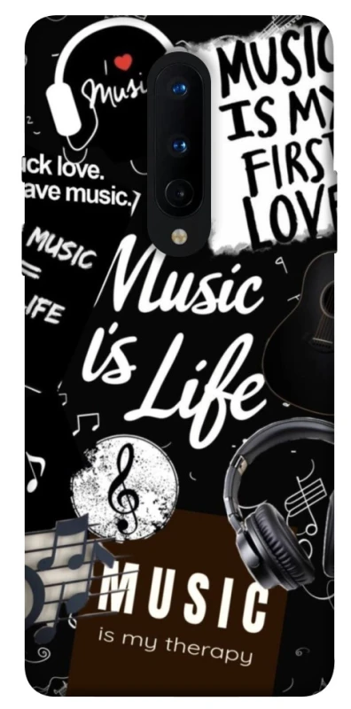 Чохол на OnePlus 8 Music is Life фото 1 з 1
