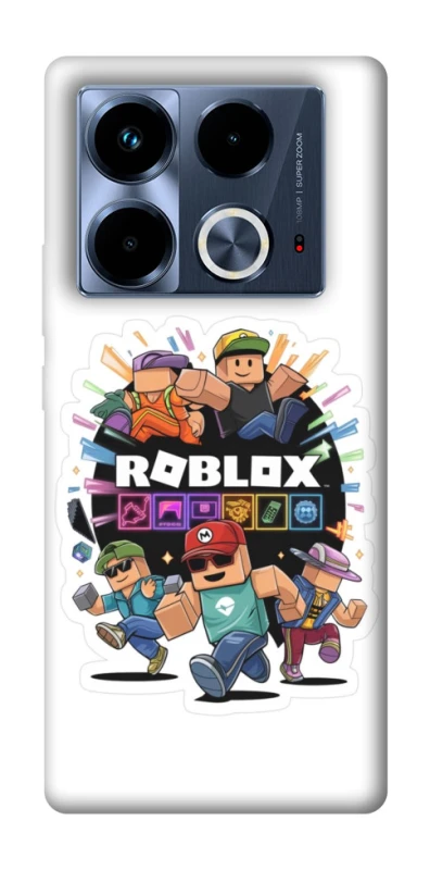 Чохол на Infinix Note 40 4G Roblox logo ver.3 фото 1 з 1