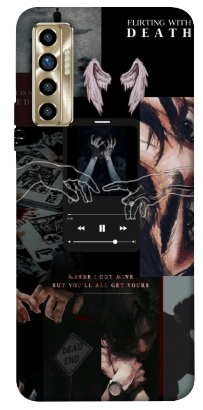 Чохол на TECNO Camon 17P Flirt collage фото 1 з 1