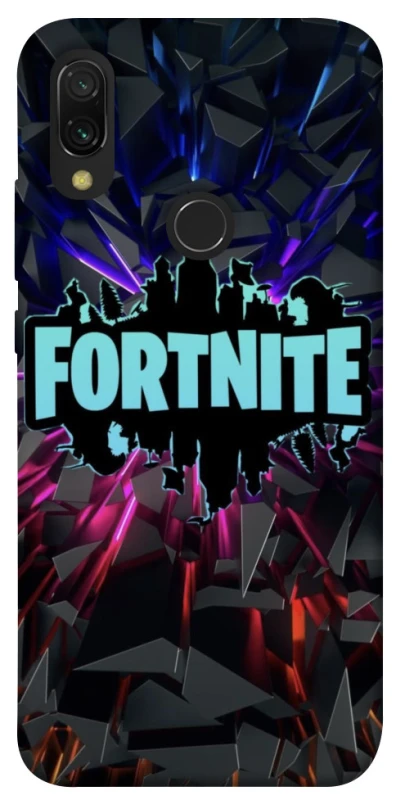 Чохол на Xiaomi Redmi 7 Fortnite logo ver.3 фото 1 з 1