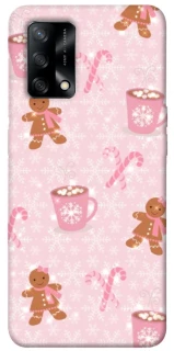 Чохол на Oppo A74 4G Новорічний v41 фото 1 з 1