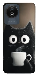 Чохол на Vivo Y02 morning cat фото 1 з 1