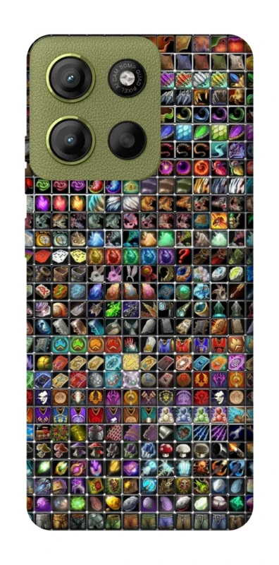 Чехол на Motorola Moto G15 4G Inventory menu ver.1 фото 1 из 1