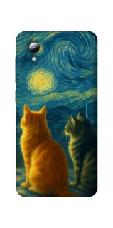 Чохол на ZTE Blade A3 (2019) Cats under the stars фото 1 Чохол на ZTE Blade A3 (2019) Cats under the stars фото 1 з 1