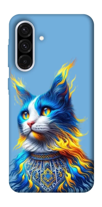 Чохол на Samsung Galaxy A36 5G Кіт патріот фото 1 з 1