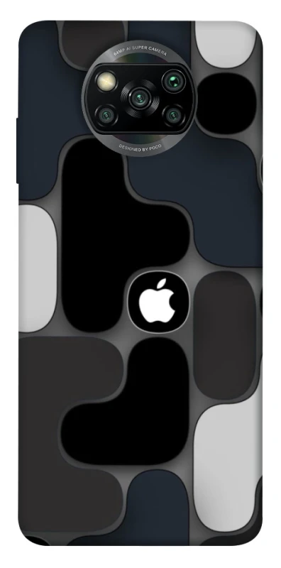 Чохол на Xiaomi Poco X3 NFC / Poco X3 Pro Apple logo ver.8 фото 1 з 1