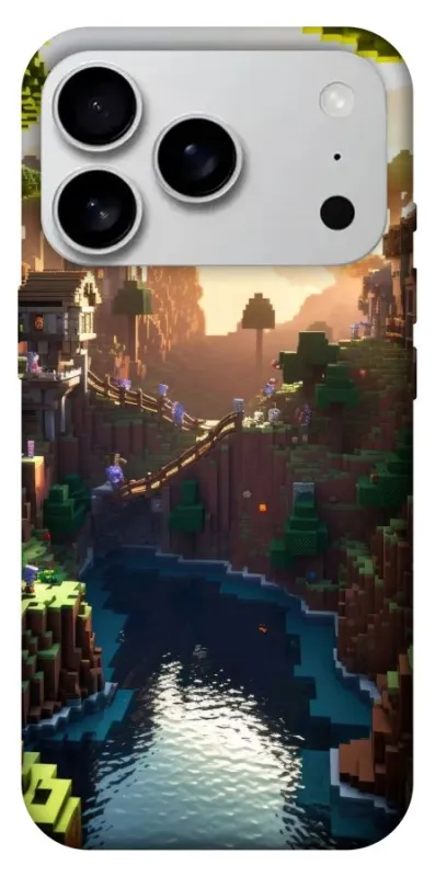 Чохол на Apple iPhone 18 Pro Max Minecraft sunset фото 2 з 2
