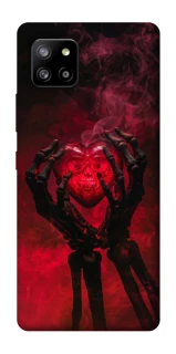 Чехол на Samsung Galaxy A42 5G Heart in the hands of a skeleton фото 1 из 1