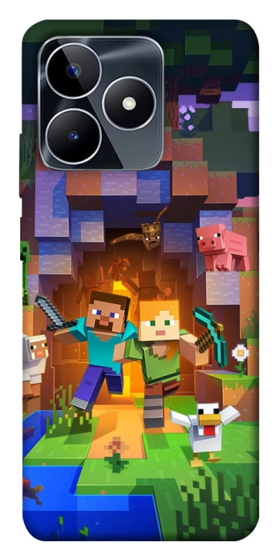 Чохол на Realme C53 Minecraft game фото 1 з 1