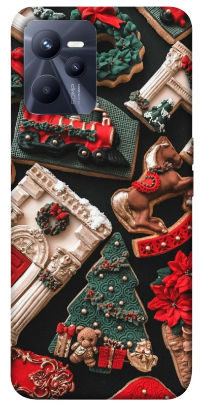 Чохол на Realme C35 Новорічний v20 фото 1 з 1