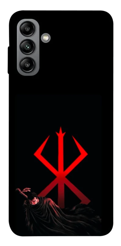 Чохол на Samsung Galaxy A04s Berserk Red Logo фото 1 з 1