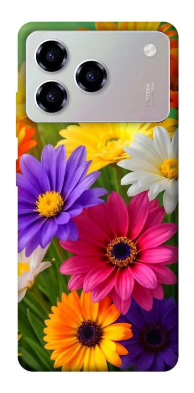 Чехол на ZTE Blade A76 Flowers v32 фото 1 из 1