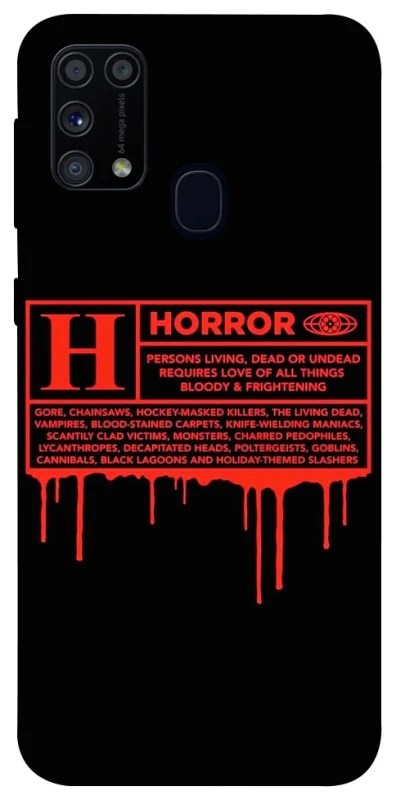 Чохол на Samsung Galaxy M31 Horror Halloween фото 1 з 1