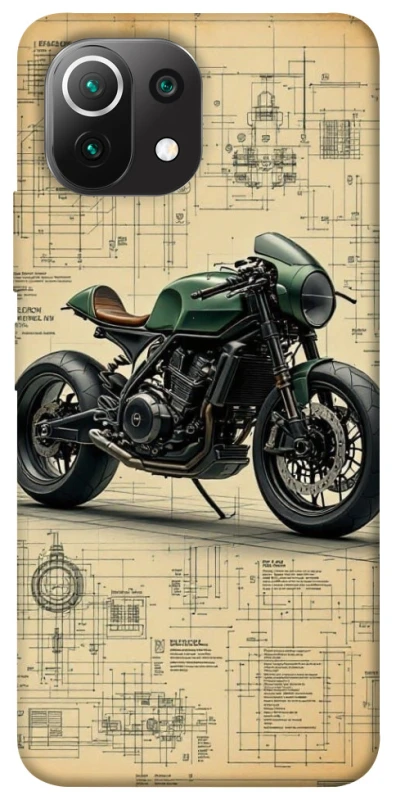 Чохол на Xiaomi Mi 11 Lite Bike model фото 1 з 1