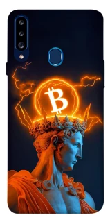 Чехол на Samsung Galaxy A20s Bitcoin God фото 1 из 1