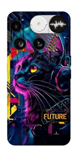 Чехол на Nothing Phone (3) Cyber Cat v2 фото 1 из 1