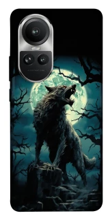 Чохол на Oppo Reno 10 Вовк під місяцем фото 1 з 1